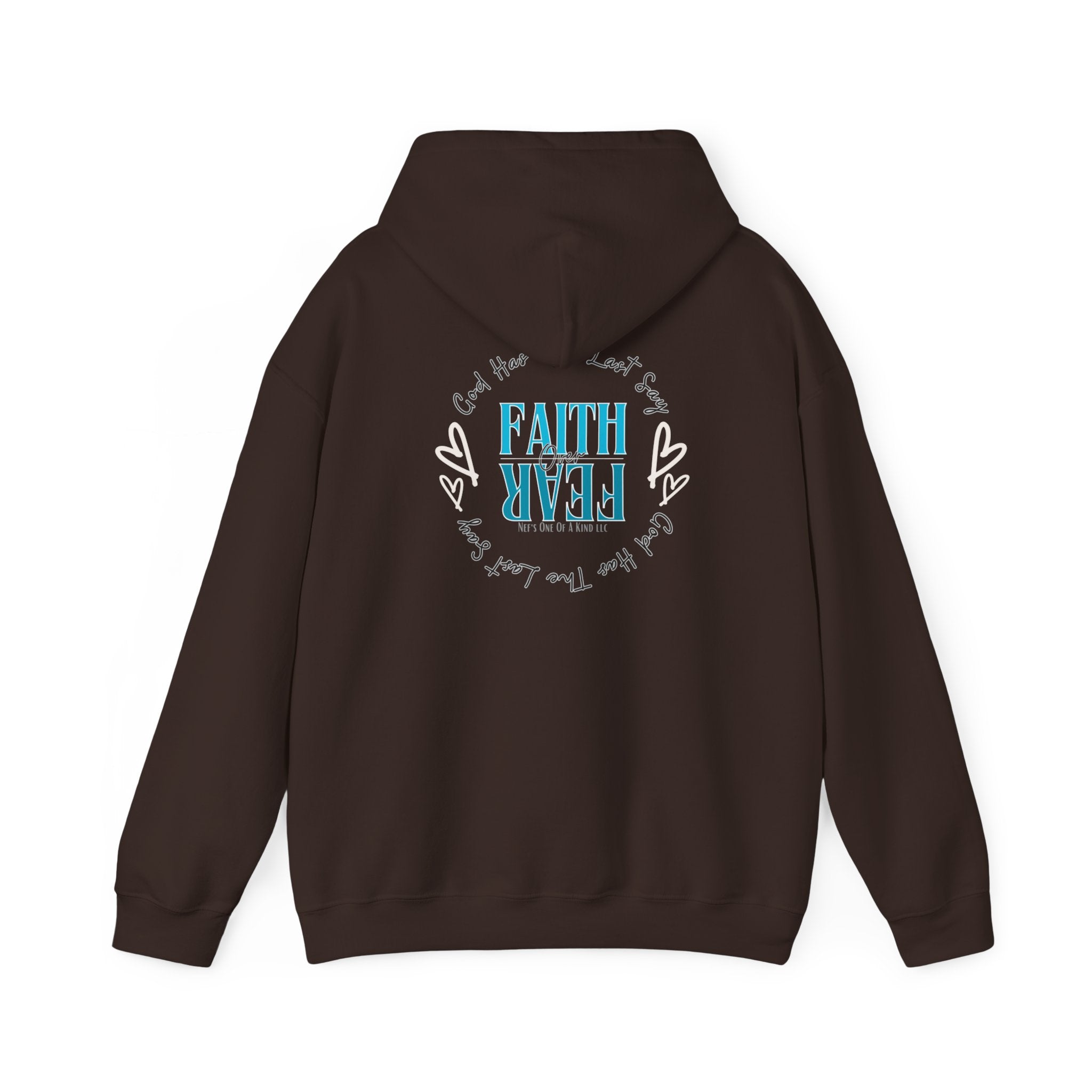 Faith over Fear Unisex Heavy Hoodie